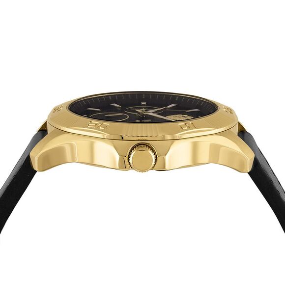 Versus Versace DTLA Leather Watch Mens - Picture 2 of 6